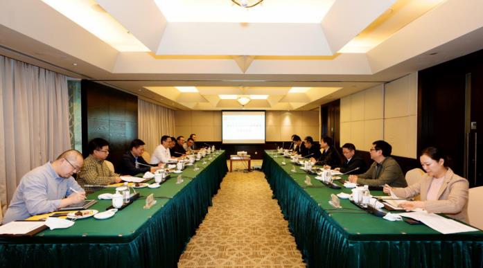 集团党委书记、董事长任丁会见沉庆GCGC黄金城集团董事长乔昌志一行