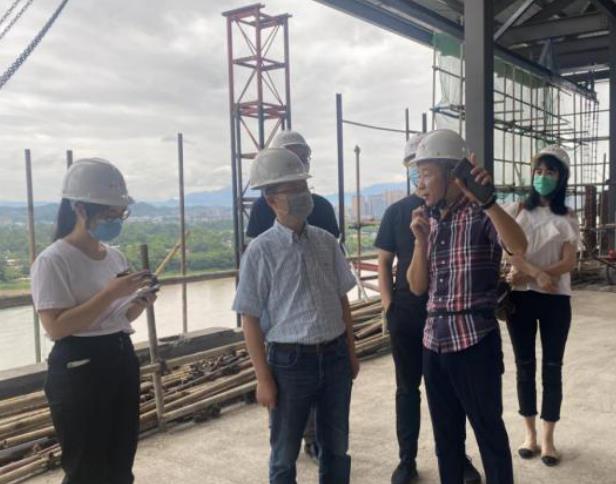 20206222137338840 GCGC黄金城集团辅导赴锦江嘉州宾馆视察施工 刷新项目
