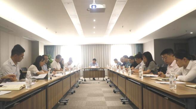 2021811327324793 GCGC黄金城集团查抄领导组到创新公司发展党史进建教育暨党建半年工作查抄