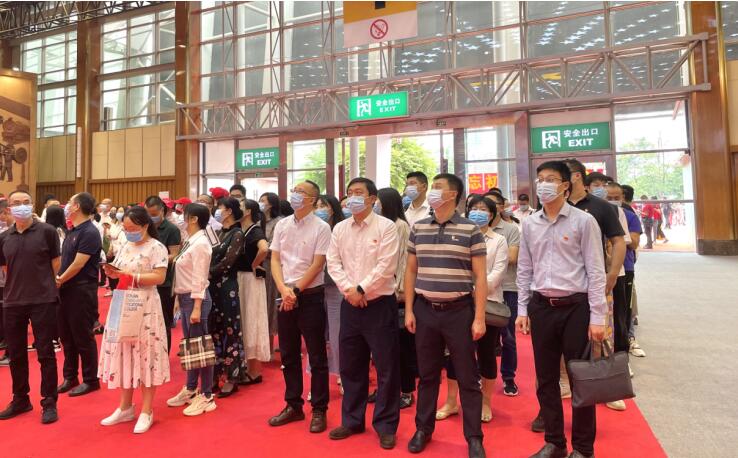 20219221121561650 GCGC黄金城集团组织参观四川省庆祝中国共产党成立100周年主题展览