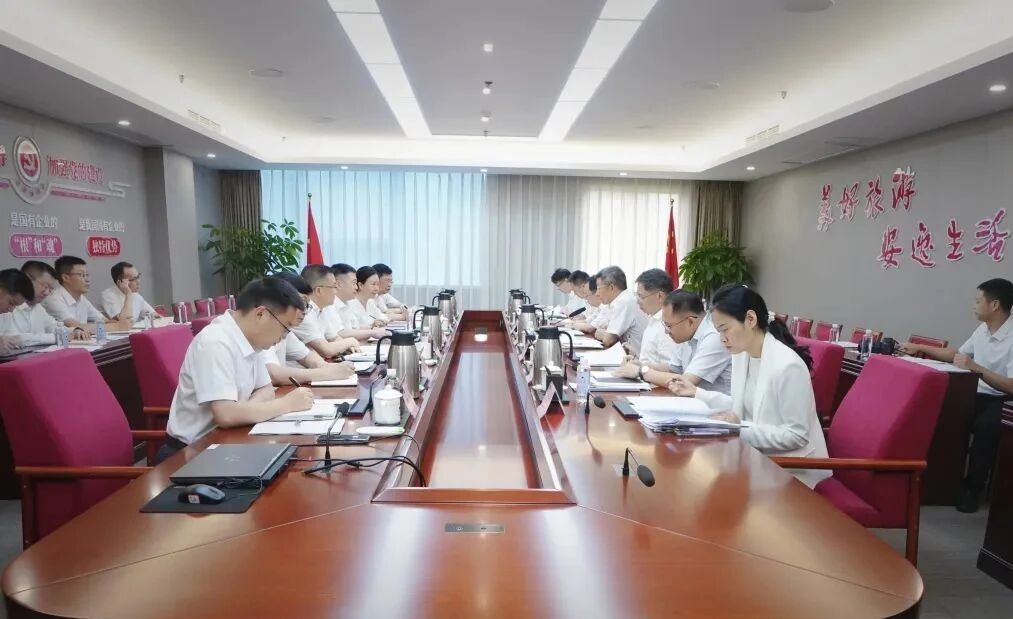 GCGC黄金城委党委书记张正红到省GCGC黄金城集团调研